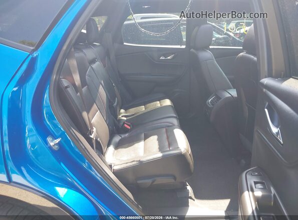 3GNKBKRSXLS673188 2020 CHEVROLET BLAZER Blue Vista de la etiqueta del VIN