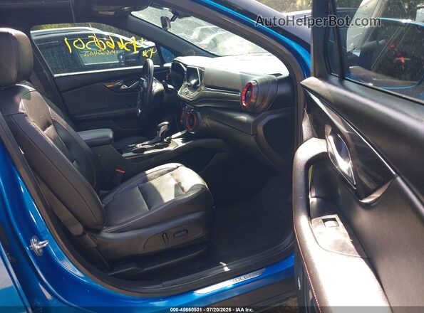 3GNKBKRSXLS673188 2020 CHEVROLET BLAZER Blue Vista interior delantera