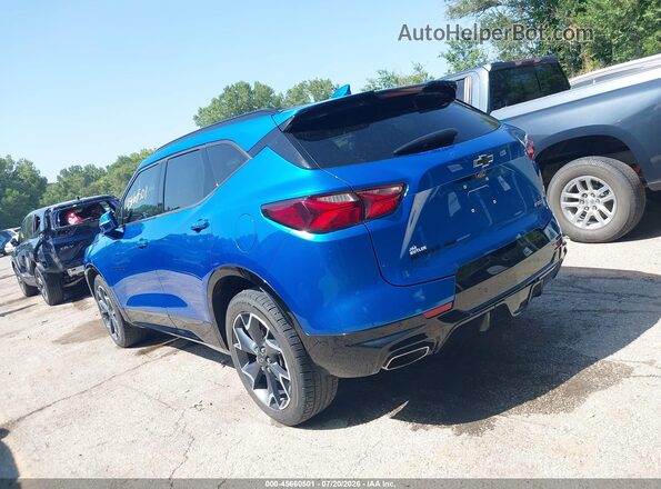 3GNKBKRSXLS673188 2020 CHEVROLET BLAZER Blue Vista interior de 360 grados
