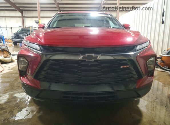 3GNKBKRSXRS164288 2024 CHEVROLET BLAZER Red Вид спереду