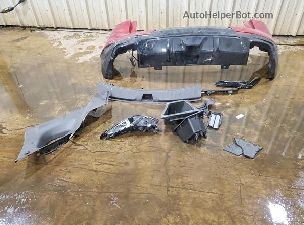 3GNKBKRSXRS164288 2024 CHEVROLET BLAZER Red Вид наклейки з VIN-кодом