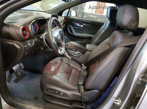 3GNKBKRSXRS244917 2024 CHEVROLET BLAZER Gray Vista interior delantera
