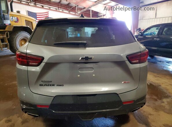 3GNKBKRSXRS244917 2024 CHEVROLET BLAZER Gray Vista trasera