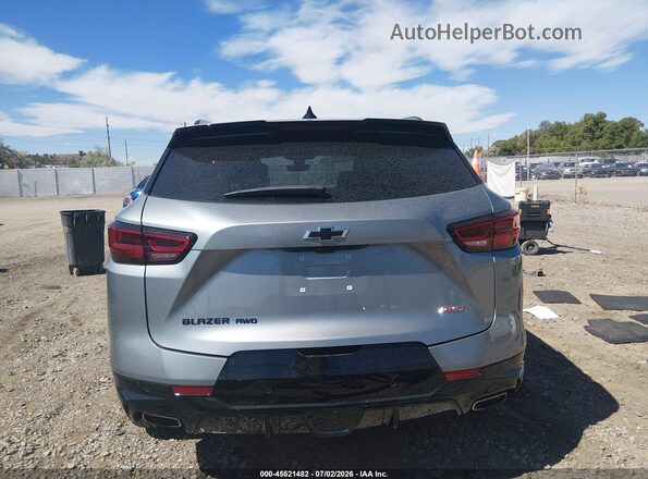 3GNKBKRSXRS249180 2024 CHEVROLET BLAZER Silver 