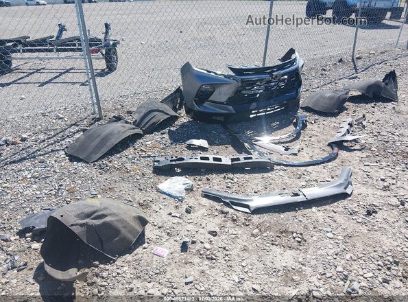 3GNKBKRSXRS249180 2024 CHEVROLET BLAZER Silver Սարքավորումների վահանակի տեսք