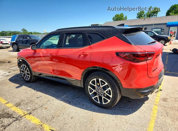 3GNKBKRSXTS133372 2026 CHEVROLET BLAZER Orange Задня ліва чверть