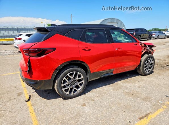 3GNKBKRSXTS133372 2026 CHEVROLET BLAZER Orange Задня права чверть
