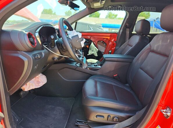3GNKBKRSXTS133372 2026 CHEVROLET BLAZER Orange Вид салону спереду