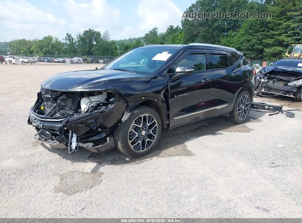 3GNKBLRS1PS219486 2023 CHEVROLET BLAZER Black Vista tres cuartos delantera izquierda