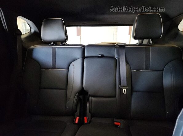 3GNKBLRS4MS558948 2021 CHEVROLET BLAZER Red Vista de los asientos traseros