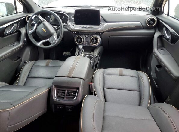 3GNKBLRS9PS105333 2023 CHEVROLET BLAZER Черный Вид панели приборов
