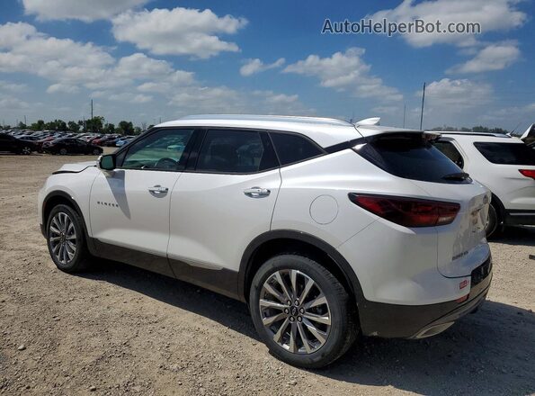 3GNKBLRSXSS105334 2025 CHEVROLET BLAZER White Trasero izquierdo