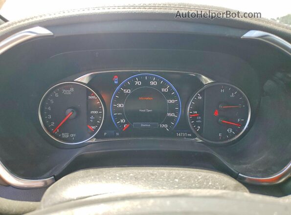 3GNKBLRSXSS105334 2025 CHEVROLET BLAZER White Vista del cuadro de instrumentos