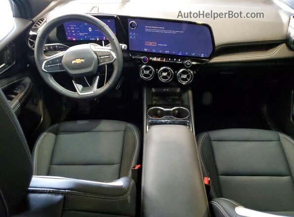 3GNKDBRJ5RS216217 2024 CHEVROLET BLAZER Серый Вид панели приборов