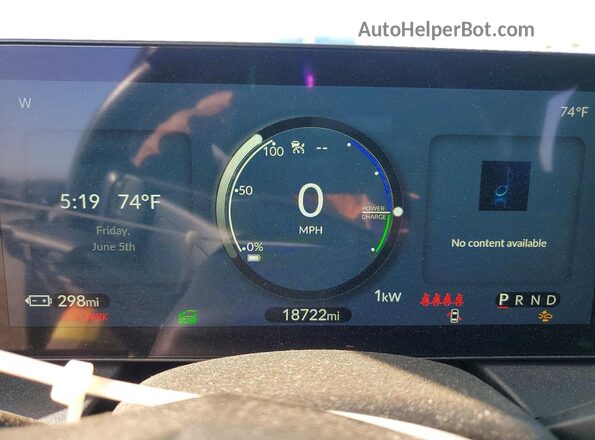3GPKHURM3RS529526 2024 HONDA PROLOGUE Black Instrument cluster view