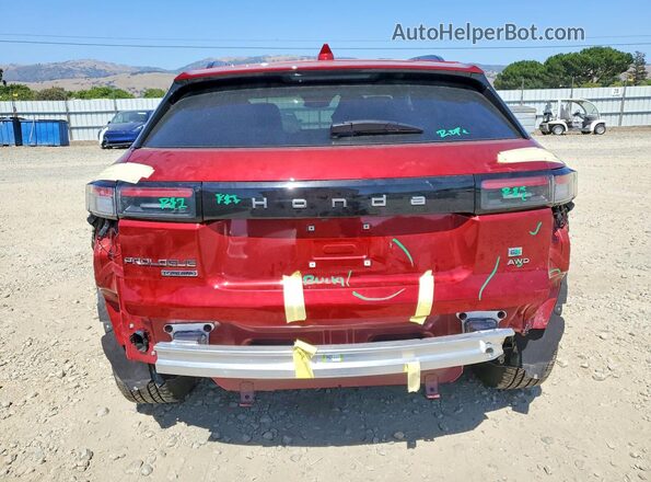 3GPKHXRJ4SS527040 2025 HONDA PROLOGUE Red Widok z tyłu