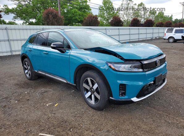 3GPKHXRJ6SS504102 2025 HONDA PROLOGUE Бирюзовый Передняя правая четверть