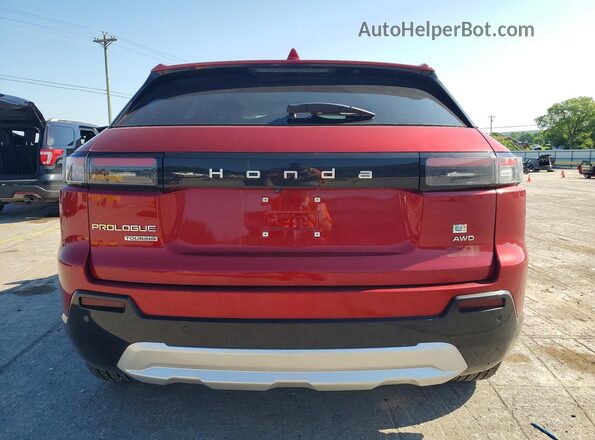 3GPKHXRJ6TS504408 2026 HONDA PROLOGUE Red Вид ззаду