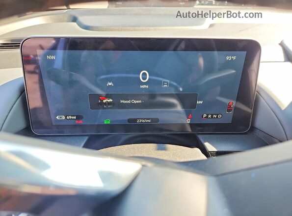 3GPKHXRJ7RS542044 2024 HONDA PROLOGUE Белый Вид щитка приборов