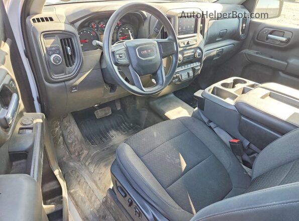 3GTN8AEH7MG418656 2021 GMC SIERRA White Widok deski rozdzielczej