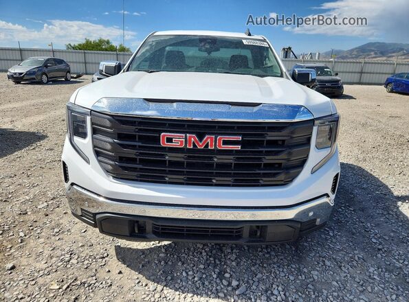 3GTNHAEK1RG447749 2024 GMC SIERRA White Front view
