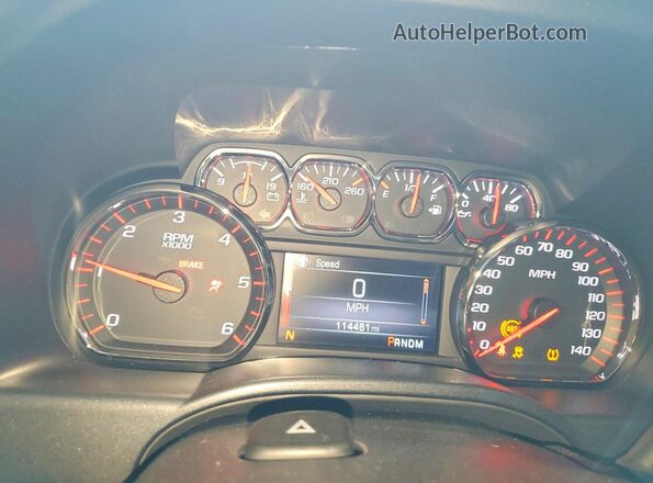 3GTP1MEC0GG288209 2016 GMC SIERRA White Սարքավորումների վահանակի տեսք