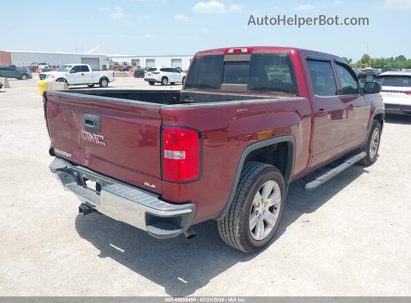 3GTP1MEC1GG208657 2016 GMC SIERRA Красный Задняя правая четверть
