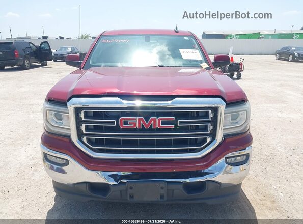 3GTP1MEC1GG208657 2016 GMC SIERRA Красный Вид щитка приборов