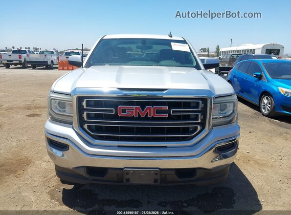 3GTP1MEC3GG147862 2016 GMC SIERRA Silver Instrument cluster view