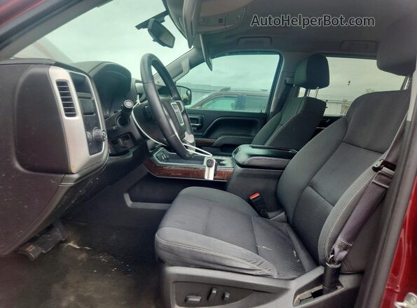 3GTP1MEC6HG279662 2017 GMC SIERRA Burgundy Vista interior delantera