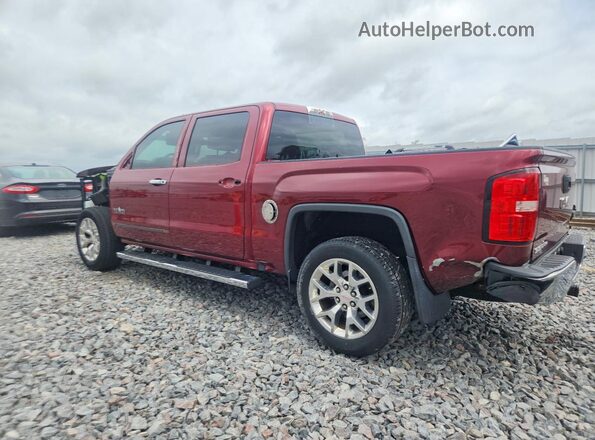 3GTP1MEC6HG279662 2017 GMC SIERRA Burgundy Trasero izquierdo
