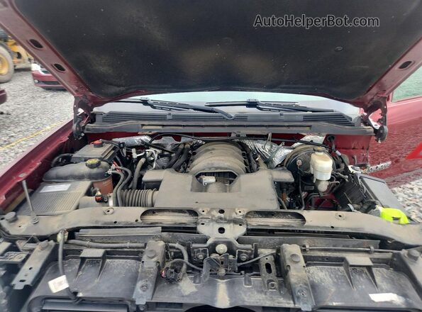 3GTP1MEC6HG279662 2017 GMC SIERRA Burgundy Vista interior trasera