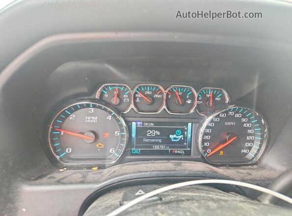 3GTP1MEC6HG279662 2017 GMC SIERRA Burgundy Vista del cuadro de instrumentos