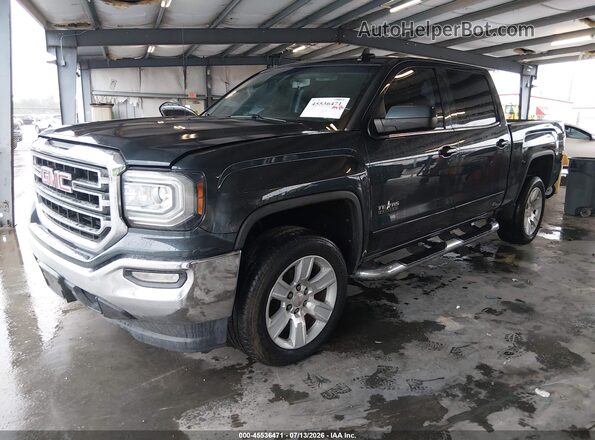 3GTP1MEC6HG357583 2017 GMC SIERRA Gray წინა მარცხენა ხედი სამი მეოთხედიდან