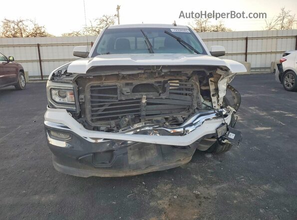 3GTP1MEC6JG162105 2018 GMC SIERRA White Դիմացի տեսք