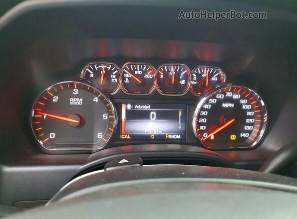 3GTP1NEC0GG189024 2016 GMC SIERRA Gray Instrument cluster view