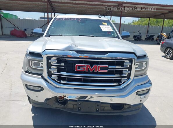 3GTP1NEC0HG343393 2017 GMC SIERRA Silver ხელსაწყოთა პანელის ხედი