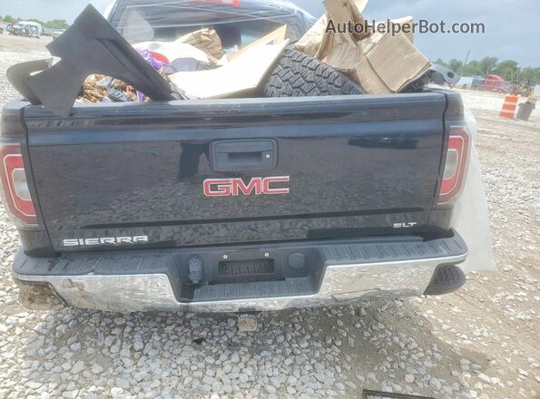 3GTP1NEC0JG388551 2018 GMC SIERRA Black უკანა ხედი