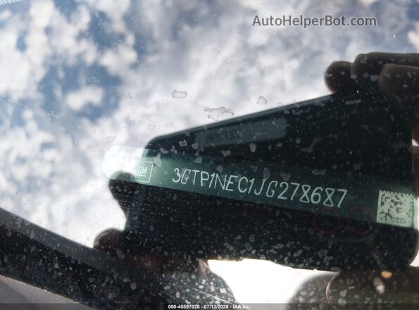 3GTP1NEC1JG278687 2018 GMC SIERRA Black Вид підкапотного простору