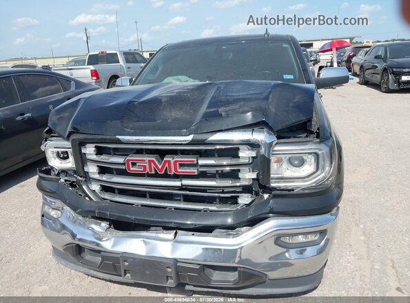 3GTP1NEC2JG341294 2018 GMC SIERRA Black Widok zestawu wskaźników