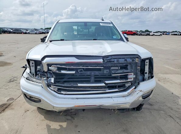 3GTP1NEC2JG483967 2018 GMC SIERRA White წინა ხედი
