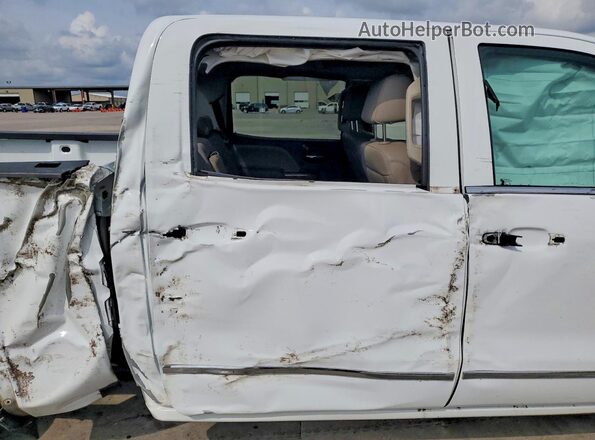 3GTP1NEC2JG483967 2018 GMC SIERRA White უკანა სავარძლების ხედი
