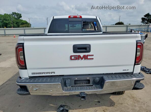 3GTP1NEC2JG483967 2018 GMC SIERRA White უკანა ხედი
