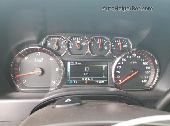 3GTP1NEC3GG208102 2016 GMC SIERRA Brown Widok zestawu wskaźników