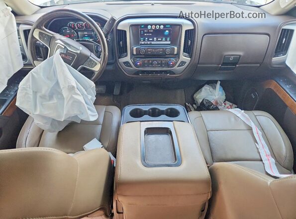 3GTP1NEC3HG197572 2017 GMC SIERRA White Vista del salpicadero