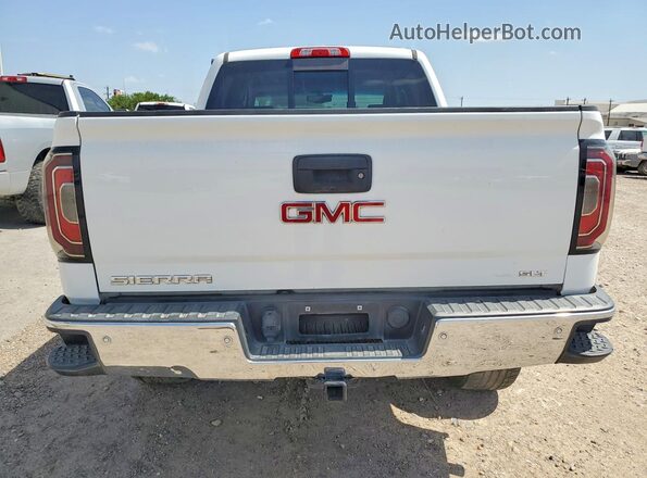 3GTP1NEC5JG192752 2018 GMC SIERRA White უკანა ხედი
