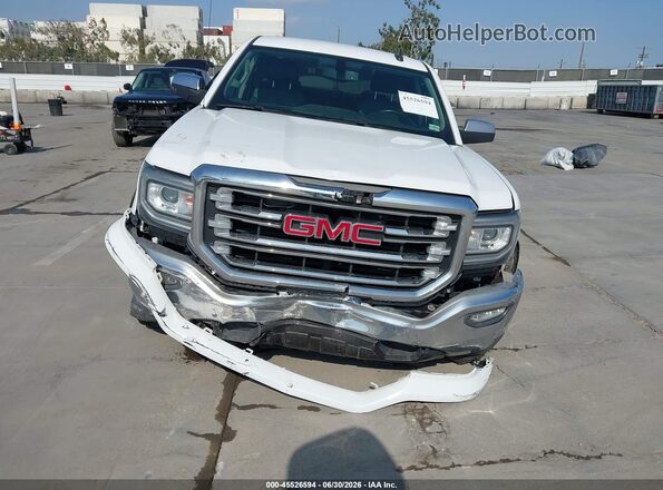 3GTP1NEC5JG342035 2018 GMC SIERRA White Вид спереду