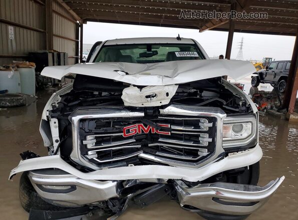 3GTP1NEC6JG140742 2018 GMC SIERRA Белый Вид спереди