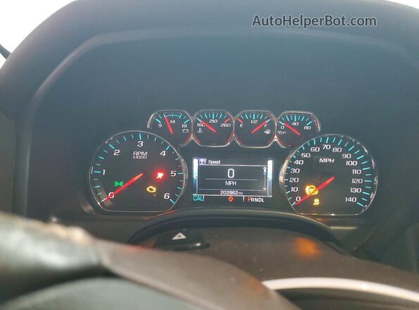 3GTP1NEC6JG140742 2018 GMC SIERRA Белый Вид щитка приборов