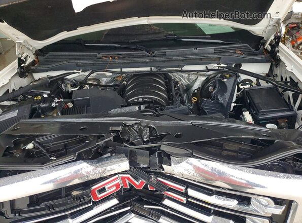 3GTP1NEC6JG140742 2018 GMC SIERRA Белый Вид задней части салона